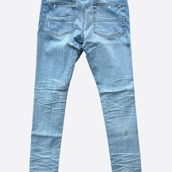 Amiri Indigo Stack Jeans - Picture 2 of 5